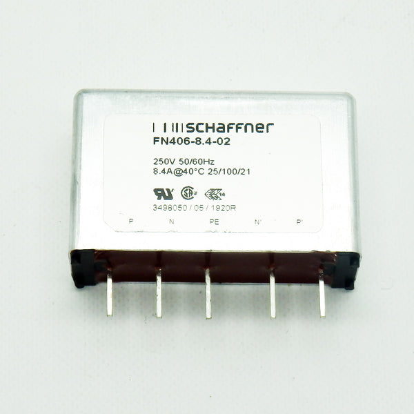 Schaffner FN406-8.4-02 8.4A PCB Mount Power Line Filter