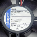 Ebm-Papst Inc. 4314G 24VDC Square Tubeaxial Fan with 2 Wire Leads