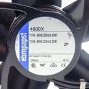 Ebm-Papst Inc. 4600X 2 Terminal 115VAC Square 119mm L x 119mm H Tubeaxial Fan