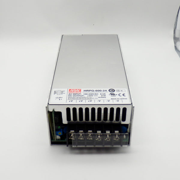 Mean Well USA HRPG-600-24 AC-DC 24V 100-264V Enclosed Power Supply