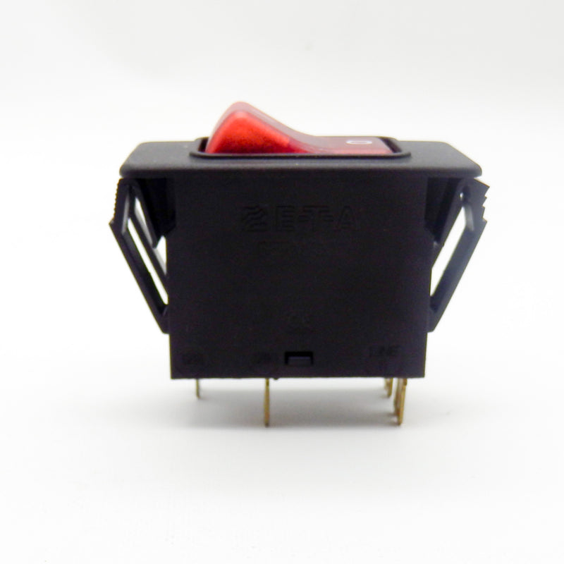 E-T-A 3120-F351-H7T1-W14DR4-20A 230VAC Red LED Rocker Switch Circuit Breaker