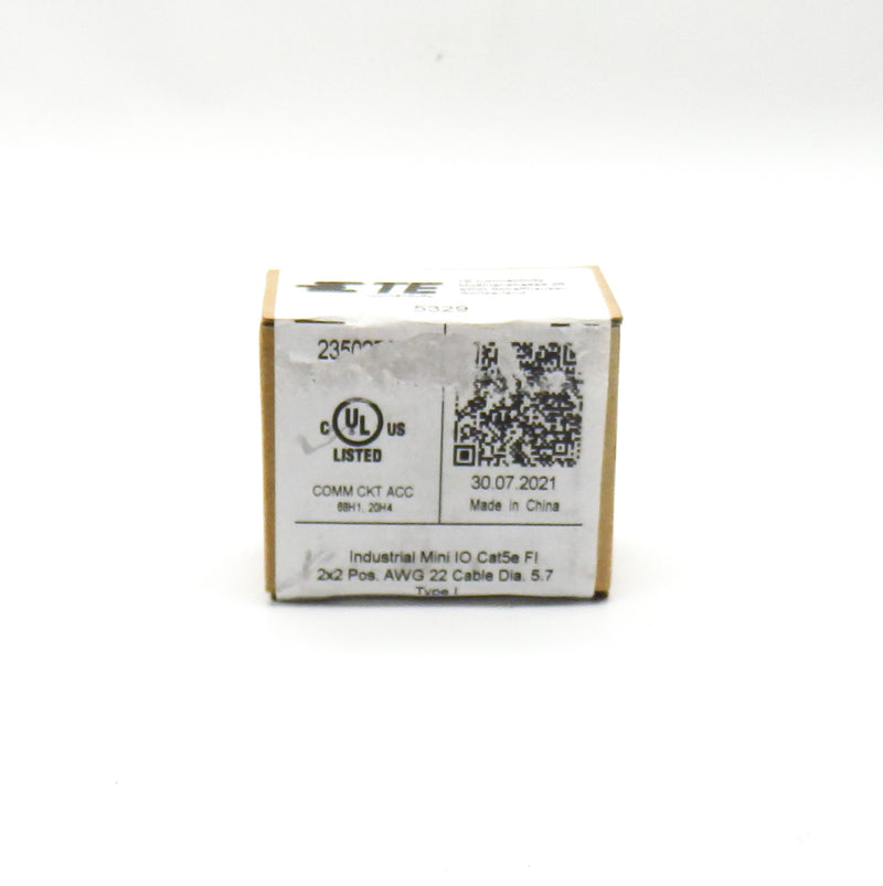 TE Connectivity 2350278-1 AWG 22 Hanging Mini IO Connector Plug