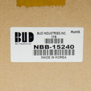Bud Industries NBB-15240 ABS Polyurethane Gasket Plastic Enclosure
