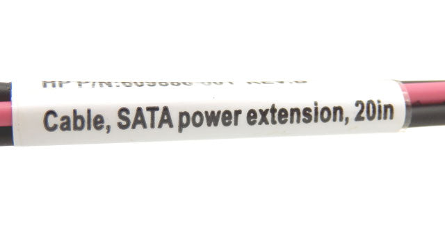 HP SATA Hard Drive Power Extension 20 Inch Cable 609886-001