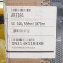 APC AR3104 36" Deep Black 3000lb Capacity Steel Cabinet Rack