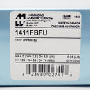 Hammond 1411FBFU Aluminum Utility Enclosure Flanged 4" x 2.2" x 3" Natural