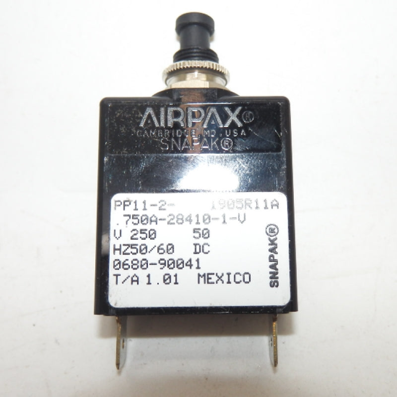 Airpax PP11-2-.750A-28410-1-V 0.75A HydMag 1 Pole Circuit Breaker ...
