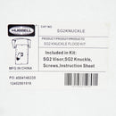 Hubbell SG2-KNUCKLE Sling Series Knuckle Floodlight Mount Kit w/ Visor