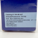 Brady M4-48-427 Label Cartridge 0.75" x 1" Wire Wrap BMP41 BMP51 BMP53