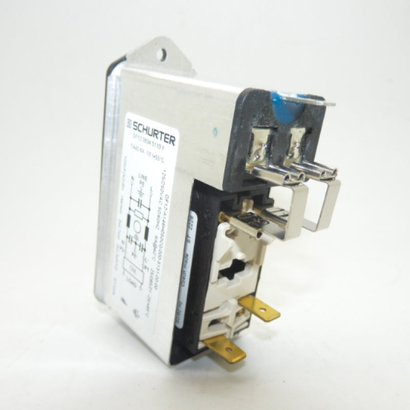 Schurter DF12.0834.5110.1 6A 250V Power Entry Module – Primelec