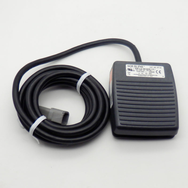 Linemaster 971-S SPDT 15A 250V Momentary Pedal Aquiline Foot Switch ...