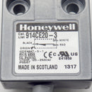 Honeywell 914CE20-3 SPDT 5A 240V  Snap Action Spring Lever Micro Limit Switch