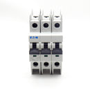 Eaton FAZ-C15/3-RT 15A 3-Pole C-Curve 480/277V Ring-Tongue NIB Circuit Breaker