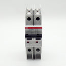 ABB SU202M-K6 2 Pole 6A 490Y/277V K-Curve MCB Circuit Breaker