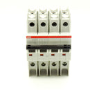 ABB SU204M-K15 4 Pole 15A 480/277VAC K-Curve Miniature Circuit Breaker