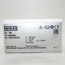 Wika Instruments 50398083 Absolute Pressure Sensor For Oil