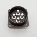 Amphenol ACS02A36-5P(003) 4 Pin Male Box Mount Circular Connector Receptacle