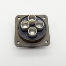 Amphenol ACS02A36-5P(003) 4 Pin Male Box Mount Circular Connector Receptacle