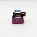 IDEC CW4L-M1E11Q4S 24V Metallic 22mm Blue Flush Pushbutton Switch
