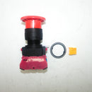 IDEC Corporation HW1B-V4F11-R-OLXXXX Emergency Stop Push Button