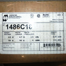 Hammond Manufacturing 1486C18 NEMA 12 Steel Gray Wireway Trough