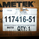 Ametek 117416-51 1200W 87CFM Centrifugal Blower