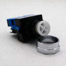 IDEC ABW110-S 222mm Momentary Flush Blue Heavy Duty Push Button