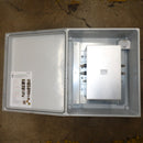 Allied Molded Products AM24208RL 24 x 20 x 8" Fiberglass Wall Mount Enclosure