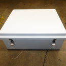 Allied Molded Products AM24208RL 24 x 20 x 8" Fiberglass Wall Mount Enclosure