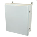 Allied Molded Products AM24208RL 24 x 20 x 8" Fiberglass Wall Mount Enclosure