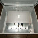 Allied Molded Products AM24208RL 24 x 20 x 8" Fiberglass Wall Mount Enclosure