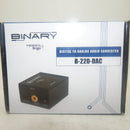 Binary B-220-DAC 220 Series Digital to Analog Audio Converter