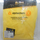 Alphachem X150 Small Yellow Disposable Chemical Protective Hooded Co