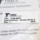 Times Microwave 3190-8020 UHF Mail Right Angle Connector EZ-300-UM-RA-X