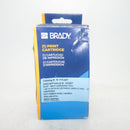 Brady M5-115-427 1.25"H x 1.5"W Black on White/Clear Self-Laminating Labels