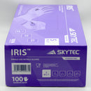 Skytec SKYIRIS1 Iris Purple Nitrile Gloves Small S Powder Free Box of 100