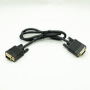 TE Connectivity 2478170-9 15 Pin D Sub Male to Male Cable 2.5ft 26AWG
