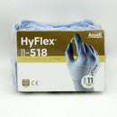 Ansell 11-518 HyFlex Cut Resistant Work Gloves Size 11 Blue PU 1 Pair