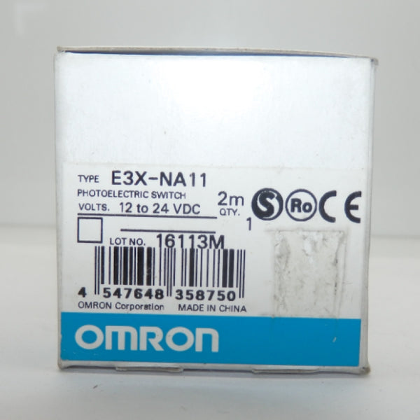 Omron EX3-NA Series 12 to 24VDC Fiber Photoelectric Sensor E3X-NA11