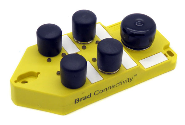 Molex / Brad Connectivity Ultra-Lock M12 4P Yellow Power Cable Assembly BKY403P-FBC