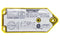 Molex / Brad Connectivity Ultra-Lock M12 4P Yellow Power Cable Assembly BKY403P-FBC
