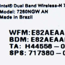 HP Intel Dual Band Wireless N 7260NGW 802.11 a/b/g/n WiFi module 717380-001