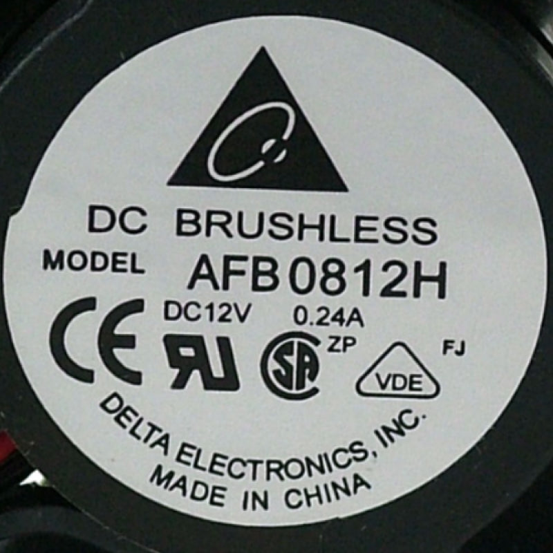 Delta 80mm 12V DC Brushless Fan .24A 3000 RPM AFB0812H