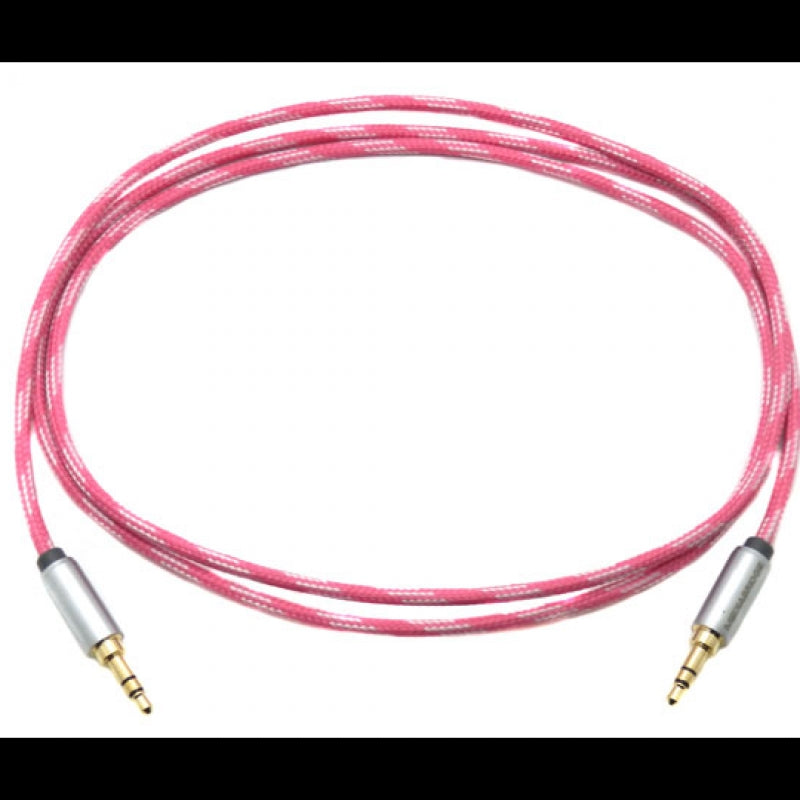 MediaBridge 4 Foot Tangle-Resistant 3.5mm Male to Male Audio Cable MPC-35-4TPI/WH