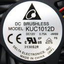 Delta Electronics DC12V 0.75A Brushless Blower Fan KUC1012D-AK69