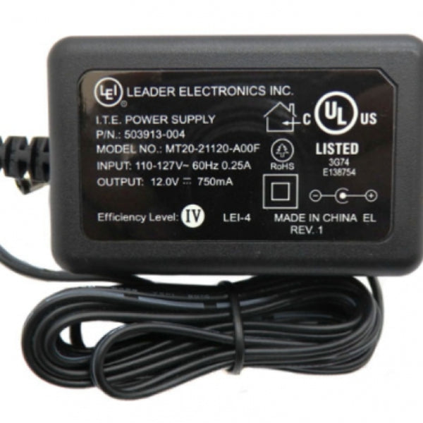 LEI MT20-21120-A00F 12.0V 750mA Power Supply 503913-004