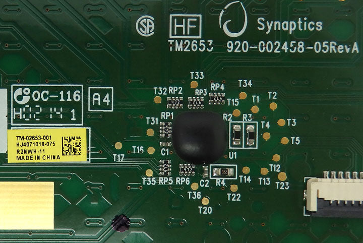 HP ProBook 430 G2 TouchPad TM-02653-001 Synaptics Track Pad Board TM2653