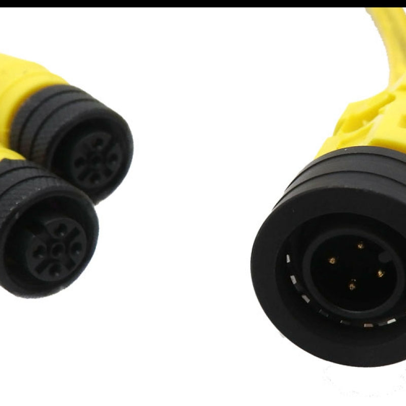 Schneider Electric 0.3M M12 Advantys ETB Ultra Lock I/O Splitter Cable ETXSC413U1M3003