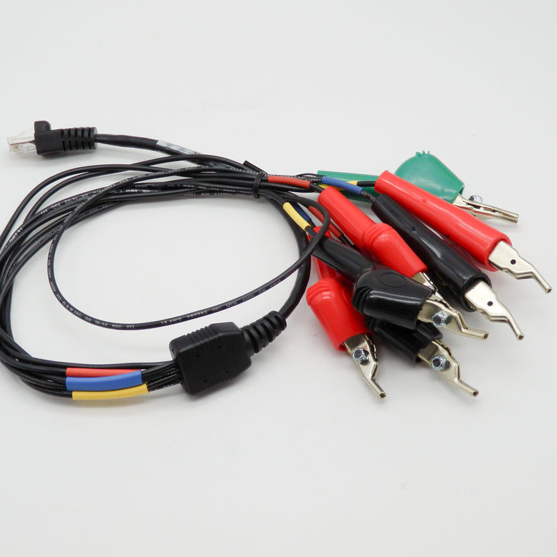JDSU 21118320-001 RJ45 to 7 Alligator Clip Lead Test Cable
