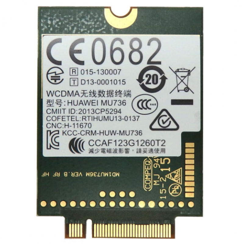 HP HS3110 HSPA+ Mobile Broadband WWAN Module 822828-001 Huawei MU736